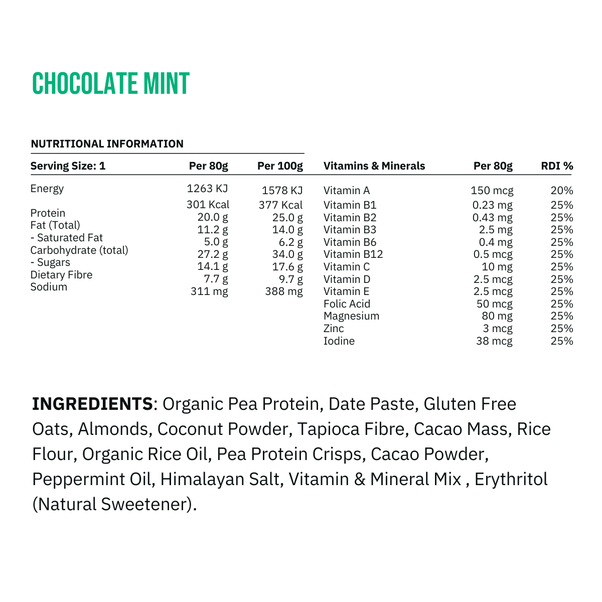 Complete Nutrition Bars