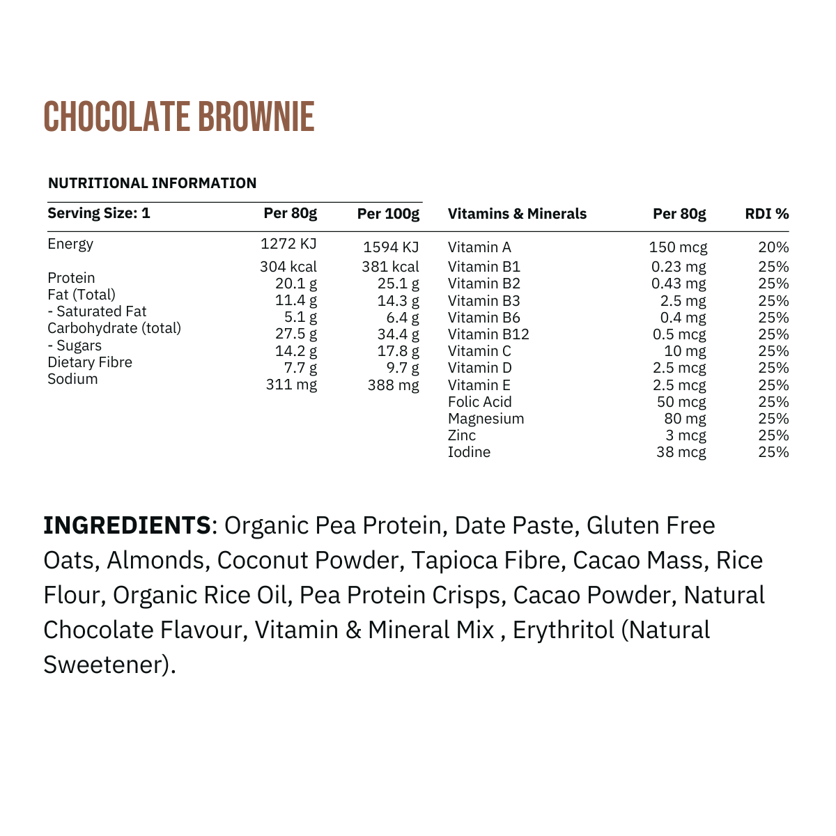 Complete Nutrition Bars